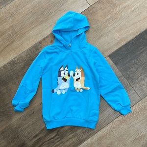 NIB{Baby Fashion}Sz 110(3T-4T) Cartoon Light blue Hoodie